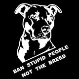 Pit Bulls Are Not Bad Awareness Decals