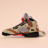 3D Printed Nike Air Jordan 5 Key Chains Collectibles
