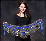 Dancing Silk Belt With Beads And Stones