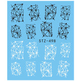 Special Set #4 -12 Sheets Per Set | Tropical Theme Nail Art Decals