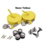 Clasp And Lock | Metal No Tie Shoelace